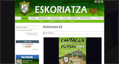 Desktop Screenshot of eskoriatzake.com
