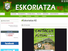 Tablet Screenshot of eskoriatzake.com